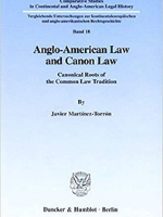 Anglo-American Law and Canon Law - Javier Martinez-Torròn